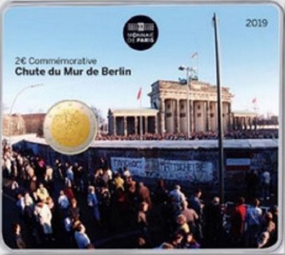 30 Ans Chute Mur Berlin Coincard BU