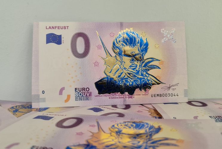 Billet Touristique Euro Souvenir France 2018 Lanfeust Gold Edition Limitée