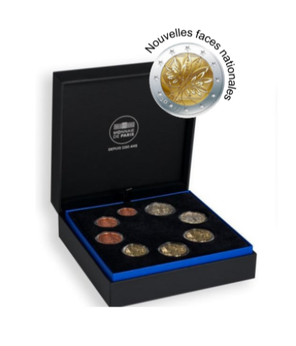 Coffret BE France 2022 - 8 pièces