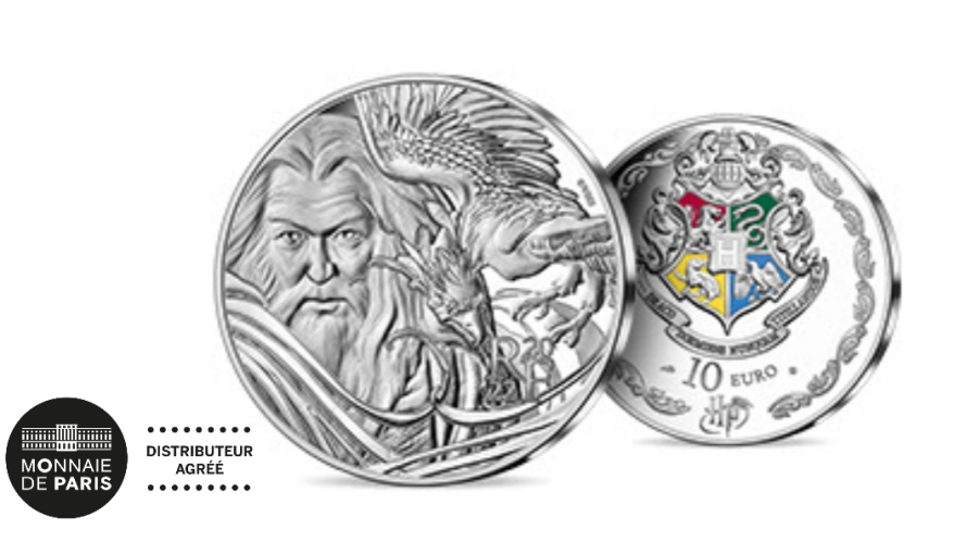 Coffret BE 10€ Argent Poudlard