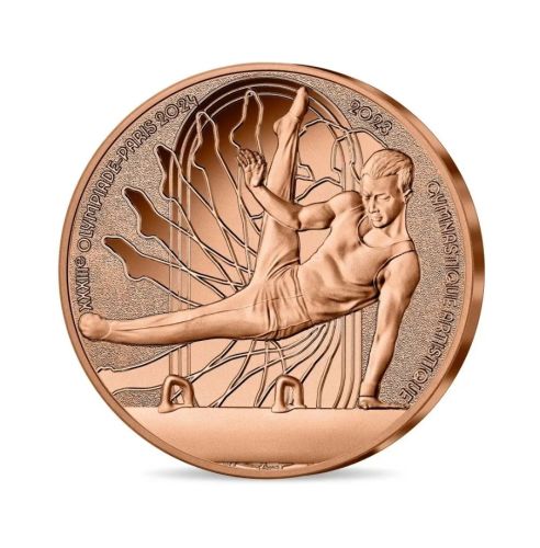 1/4€ Euros Quarter Monnaie de Paris 2024 Gymnastique 2023