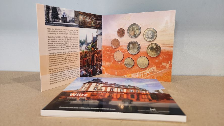 Coffret BU Euros Luxembourg 2023 - Comité - Version Hologramme