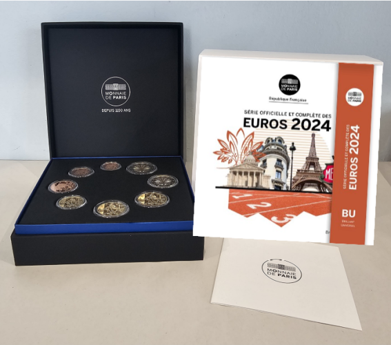 Coffret BE France 2024 - Nouvelles Faces 10, 20 et 50 cents