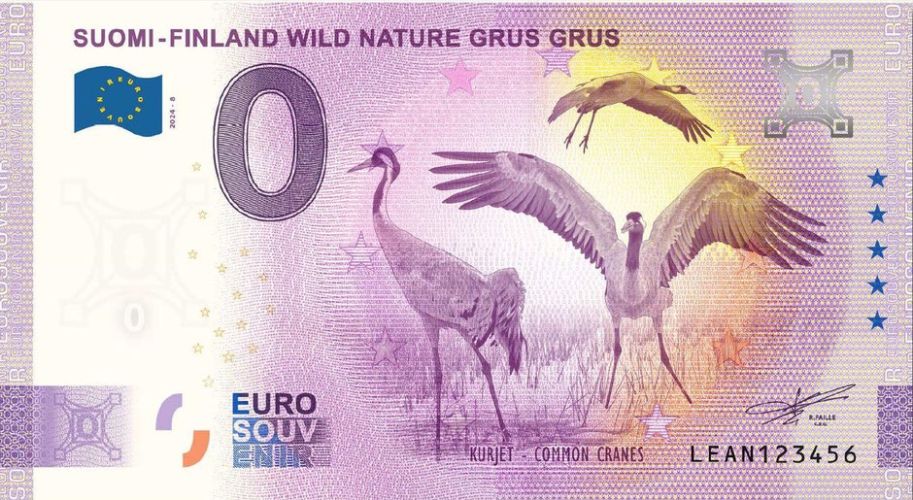 Suomi Finland Wild Nature GRUS- GRUS