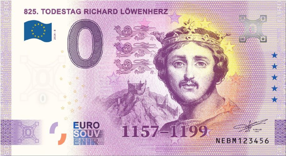 825. Todestag Richard Lowenherz