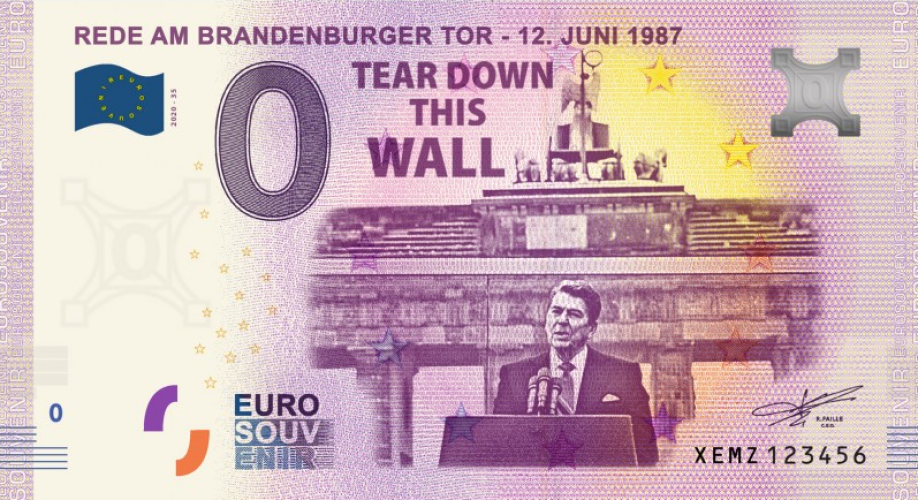 Rede am Brandenburger Tor - 12 Juni 1987