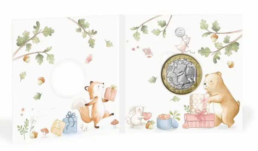 Coincard 5€ Euros France 2025 Naissance Mes premiers Euros