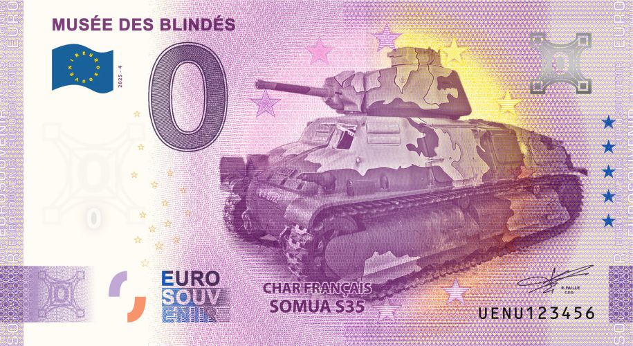 Muséee des Blindés - Char Français Somua S35