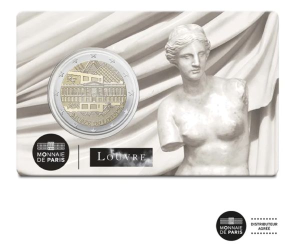 2€ Commémorative France 2025 ''Louvre - Venus de Milo'' BU