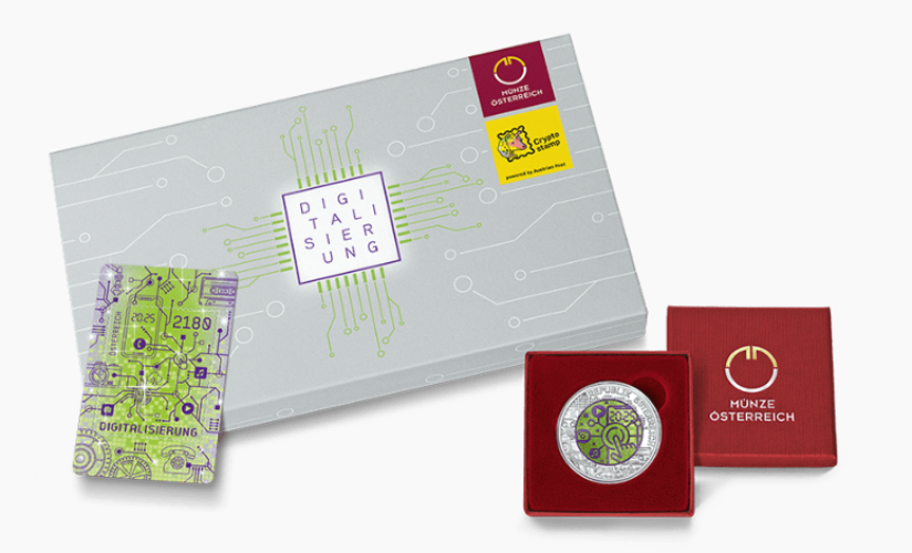 25€ Niobium 2025 ''Digitalisation + Cripto''