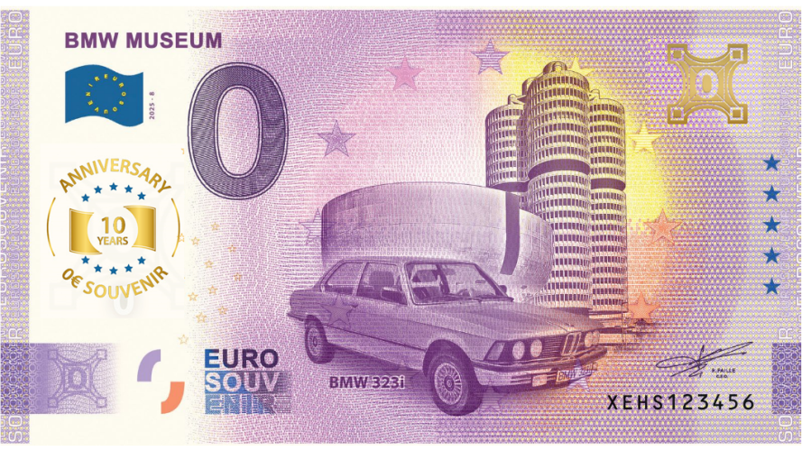 BMW Museum 8 ''Model 323i'' - 10Th ANNIVERSARY