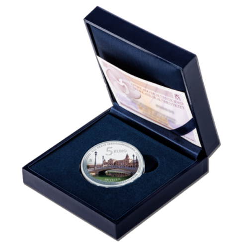 Coffret 5€ Euros Espagne 2024 Argent 925/1000 - ''Capitales Sevilla''