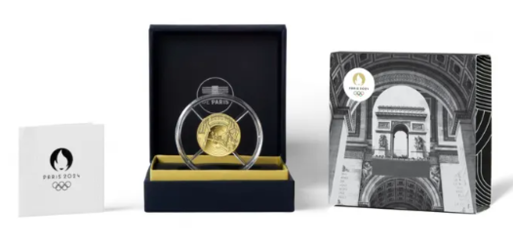 Pièce Or 50€ France 2025 - Colisée Rome, Or 999/1000, Coffret Collector