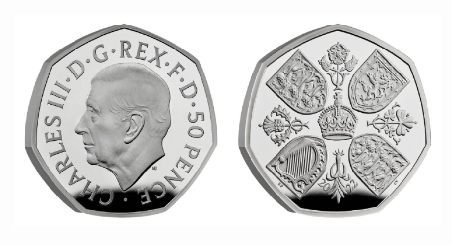 Coffret 0.5 Pound Argent 925/1000 Royaume Uni 2022 Piedfort Elisabeth II 16g