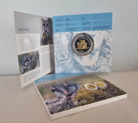 Coffret 5€ Euros Argent 925 Luxembourg Lérot 2023