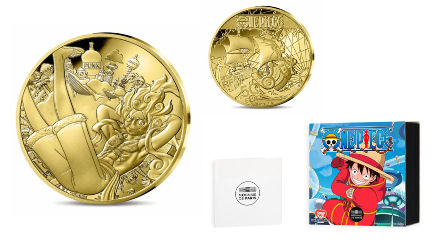 Coffret 50€ Or Gold 999/1000 One Piece 2025 - 1/4 OZ
