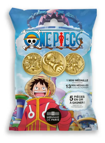 Pochette Surprise Mini Médaille One Piece 2025