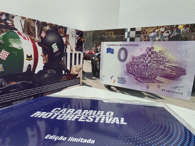 Encart Billet Souvenir Portugal 2019 Caramulo Motorfestival