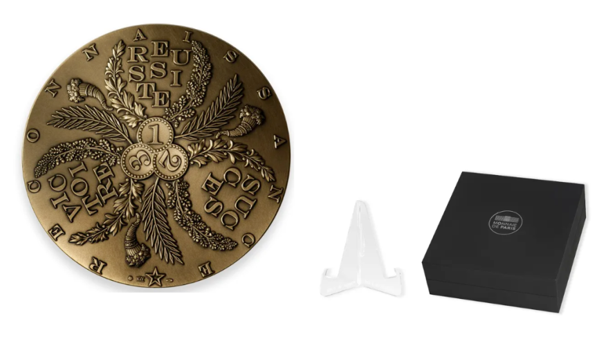 Médaille Presse papier Monnaie de Paris- Bronze Florentin