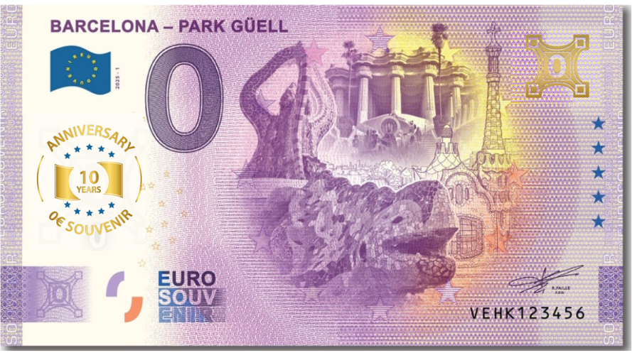 Barcelona - Park Guell - 10TH Anniversary