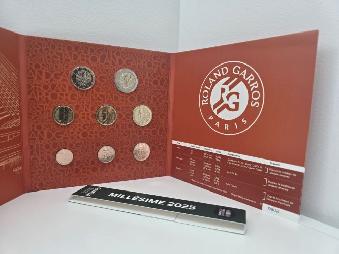 Mini Set Serie BU France 2025 - Roland Garros