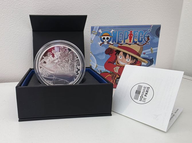 Coffret 10€ Euros Argent 999/1000 One Piece 2025 Luffy