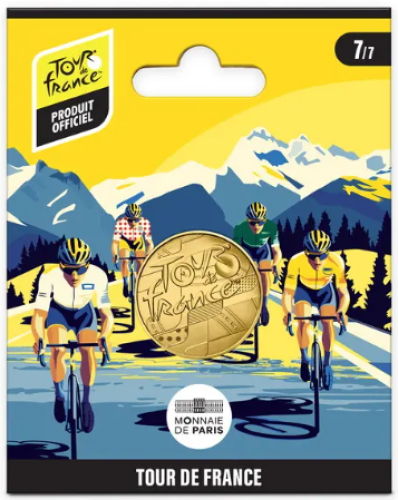 Mini-Médaille Monnaie de Paris 2025 Tour de France 7/7