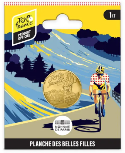 Mini-Médaille Monnaie de Paris 2025 Tour de France 1/7
