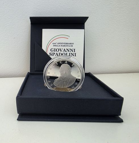 Coffret 5€ Euros Argent 925/1000 Italie 2025 - Spadolini