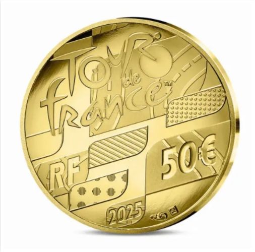 Coffret 50€ Euros Or Gold 999/1000 Tour de France 2025 - 1/4 Oz