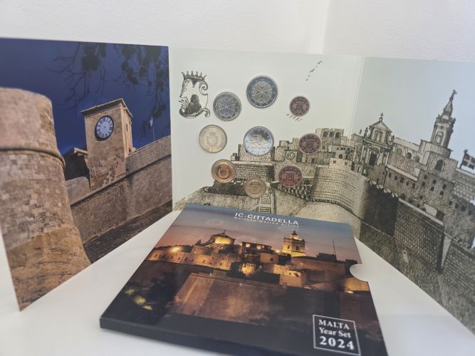 Serie BU Euros Malte 2024 - 8 pièces + 2€ Commémorative Gozo