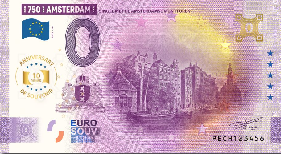 750 Jaar Amsterdam 10 - 10Th ANNIVERSARY