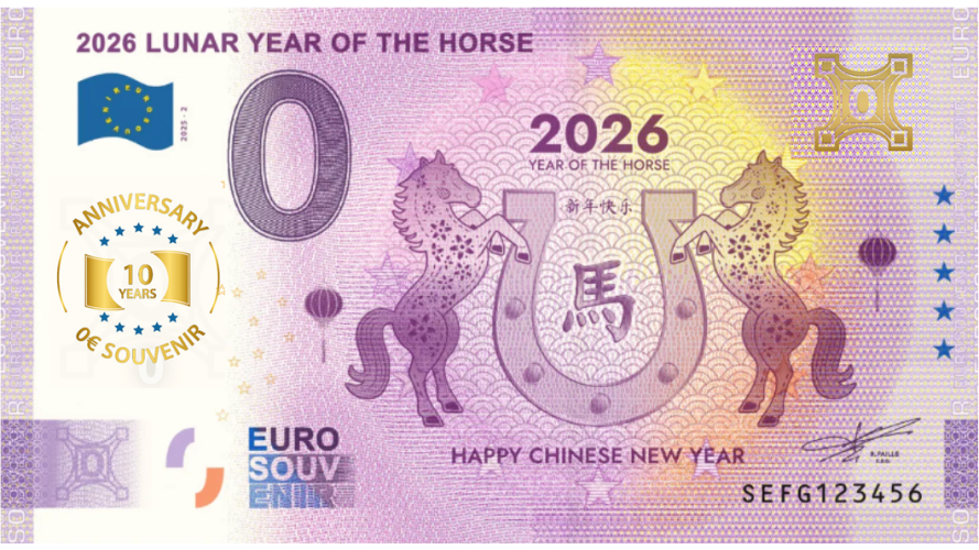 2026 Lunar Year of the Horse - 10Th ANNIVERSARY