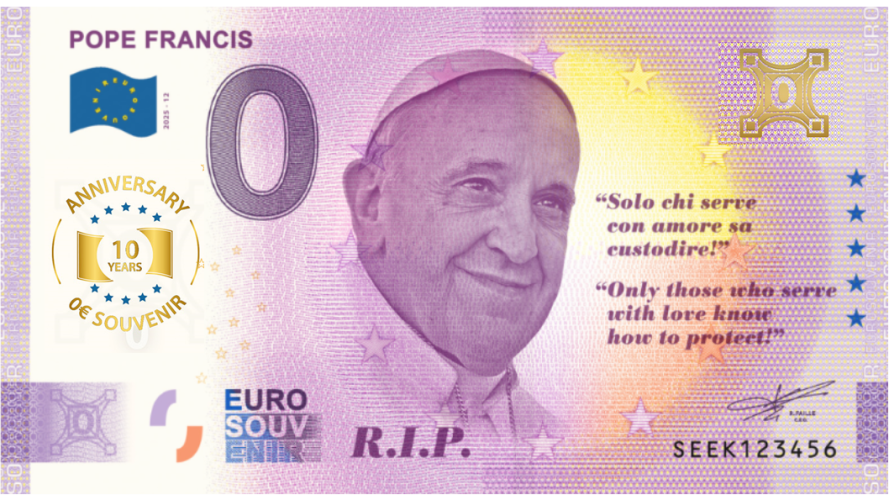 Pope Francis RIP - 10Th ANNIVERSARY