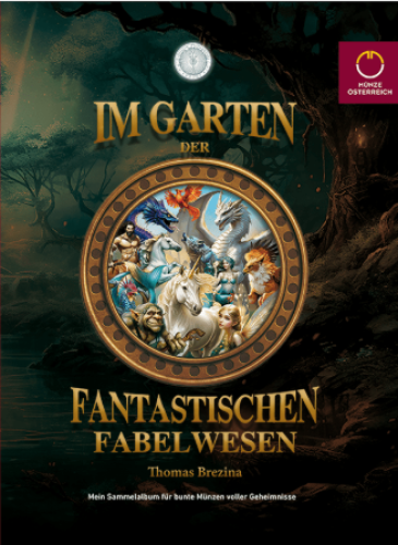 Album pour Série 3€ Euros Autriche Mythical Creatures