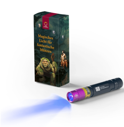 PREVENTE Lampe UV pour Série 3€ Euros Autriche Mythical Creatures