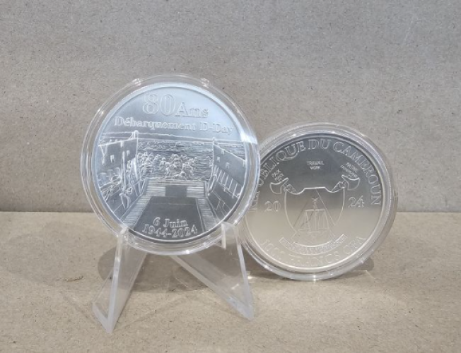 1 Oz Argent Silver 2024 - 999/1000 - D Day Sous Capsule