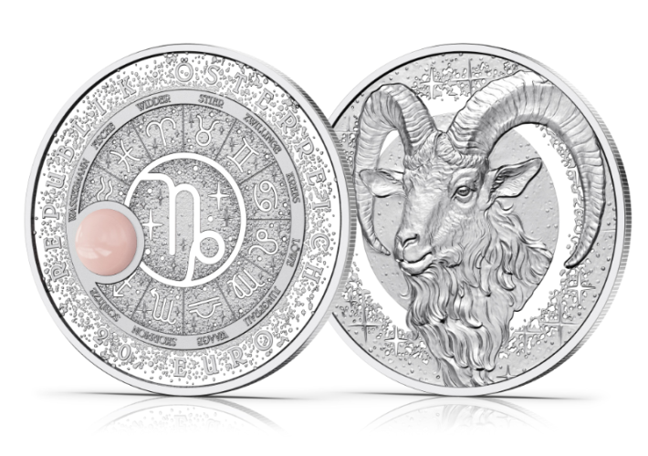 Coffret 20€ Euros Autriche Argent 925/1000 - 2025 ''In the Stars'' Capricorne