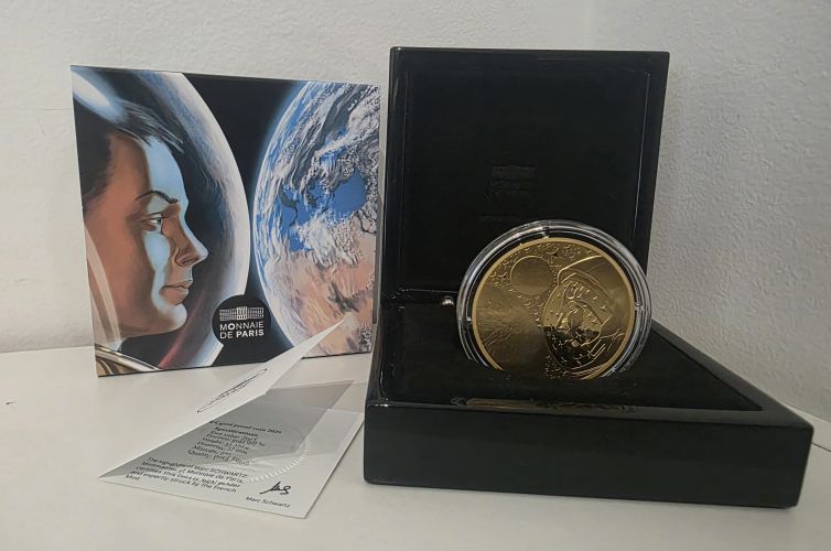 Coffret 200€ Euros Or Gold 999/1000 - 2025 Thomas Pesquet 1 Oz