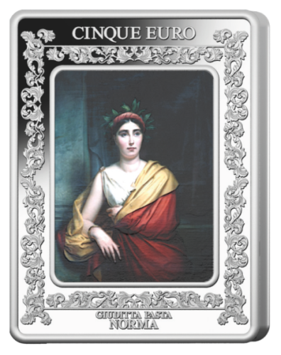 Coffret 5€ Euros Argent 925/1000 Italie 2025 - Teatro alla Scalla Bellini