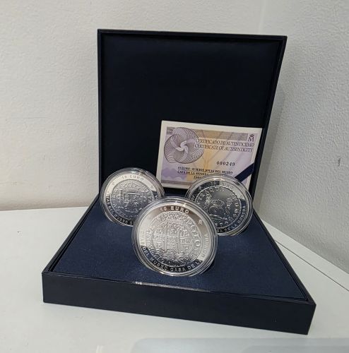Coffret 3 x 10€ Euros Argent 925/1000 Espagne 2025 - Joyas Museo