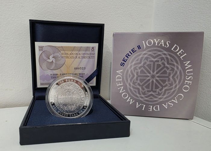 Coffret 10€ Euros Argent 925/1000 Espagne 2025 - Joyas Museo 1673 Potosi