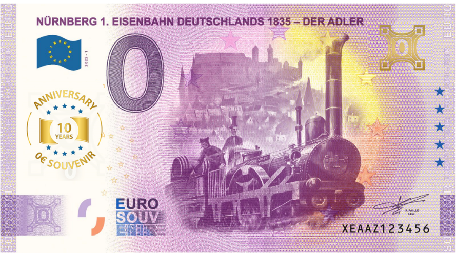 Nurnberg 1. Eisenbahn - 10Th ANNIVERSARY
