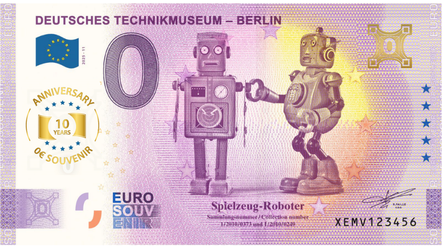Deutsches Technikmuseum Robot - 10Th ANNIVERSARY