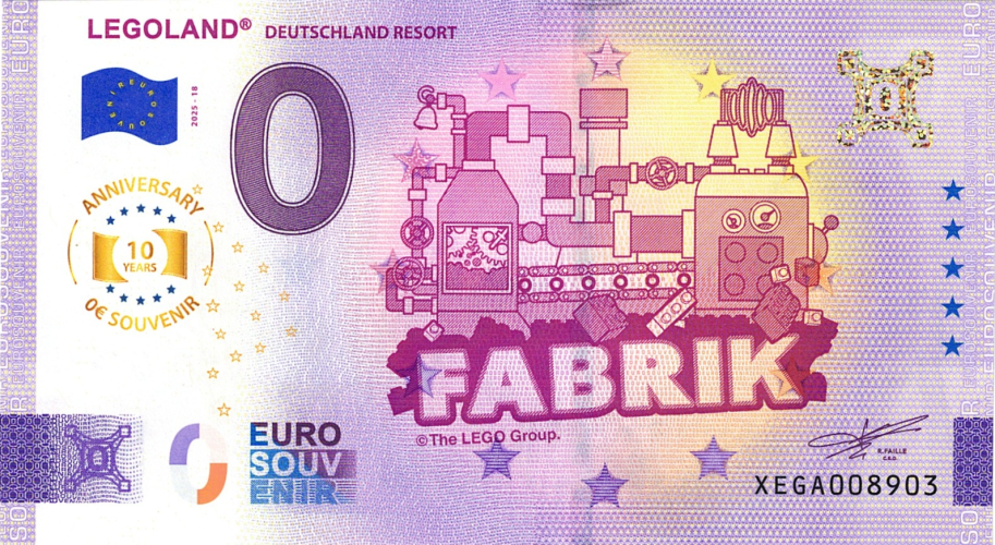 Legoland Fabrik - 10Th ANNIVERSARY
