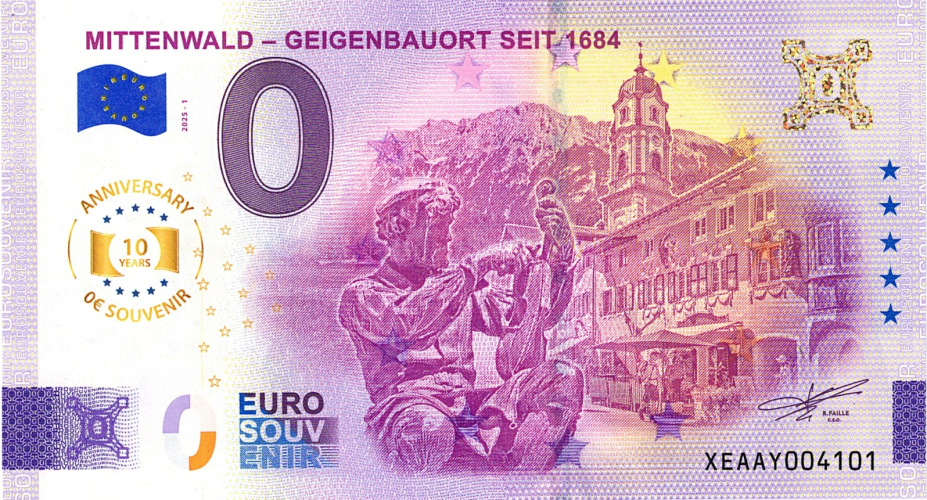 Mittenwald - Geigenbauort 1684 - 10Th ANNIVERSARY