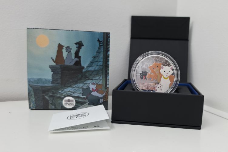 Coffret 10€ Euros Argent France 999/1000 - Disney 2025 Aristochats