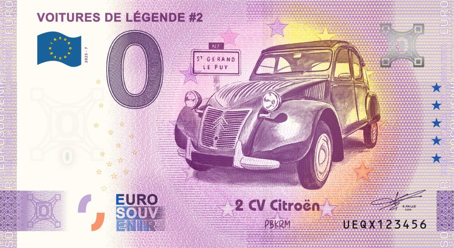 Voitures de Legende 2CV