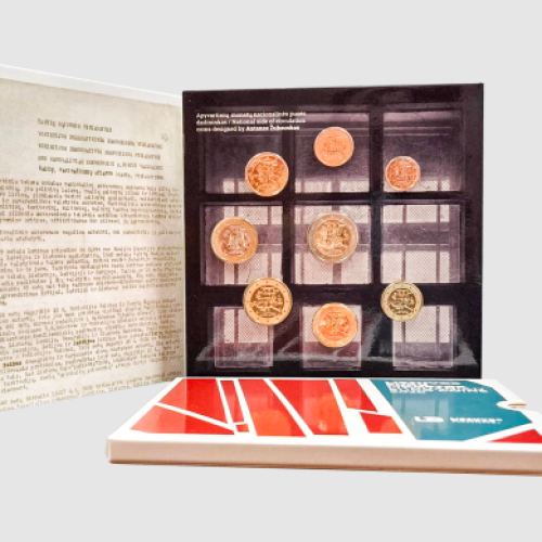 PREVENTE Coffret BU Euros Lituanie 2026 - 8 pièces 1 centimes à 2€