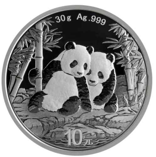 10 Yuan 30g Argent Silver 2026 - 999/1000 - Panda - Chine SOUS CAPSULE